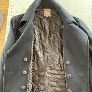 Navy Pea coat from Nordstroms